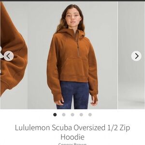 Oversized scuba lululemon